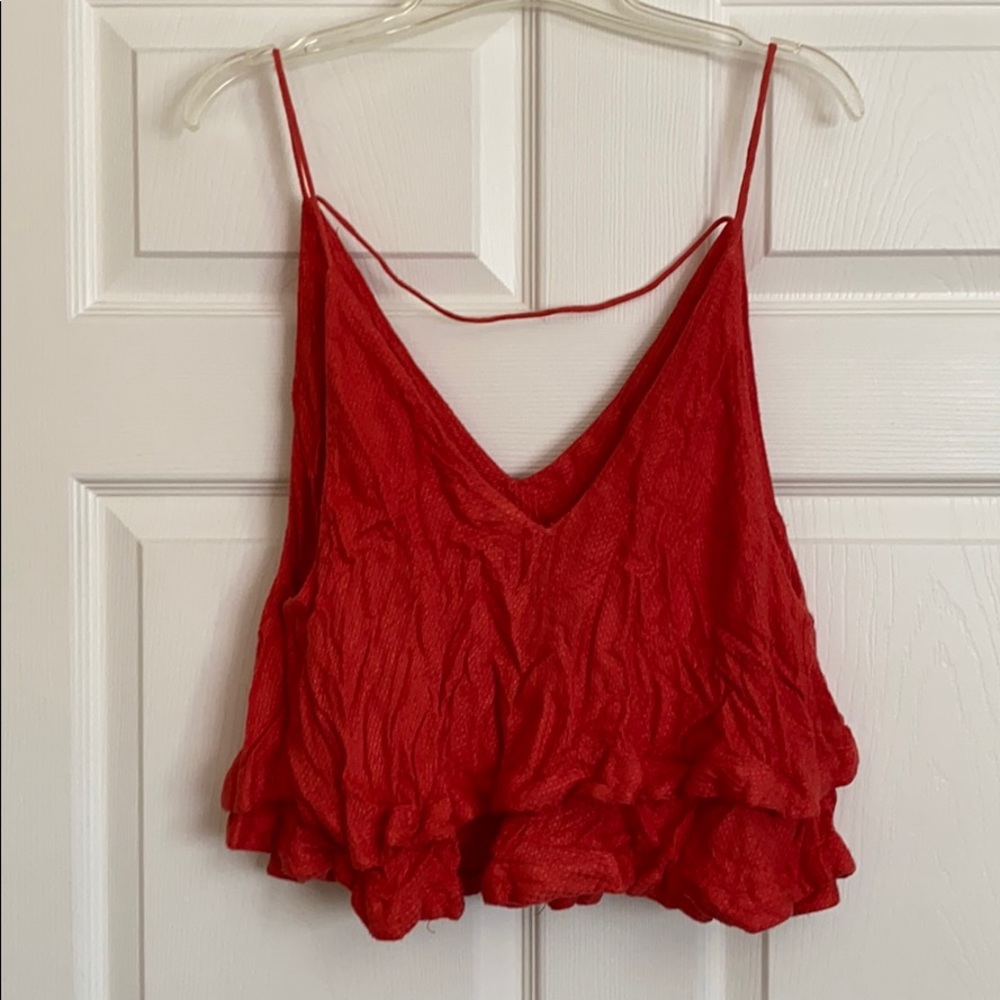 Flirty crop top